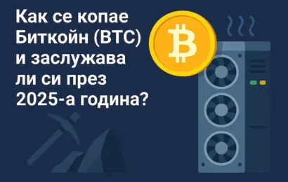 как се копае биткойн (btc) и заслужава ли си през 2025-а година?