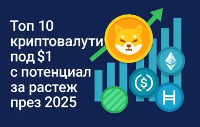 топ 10 криптовалути под $1 с потенциал за растеж през 2025