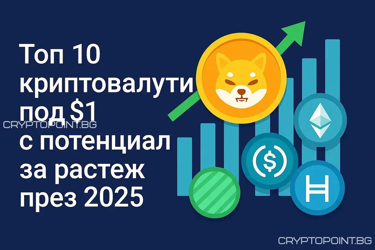 Топ 10 Криптовалути Под $1 С Потенциал За Растеж През 2025 топ 10 криптовалути под $1 с потенциал за растеж през 2025