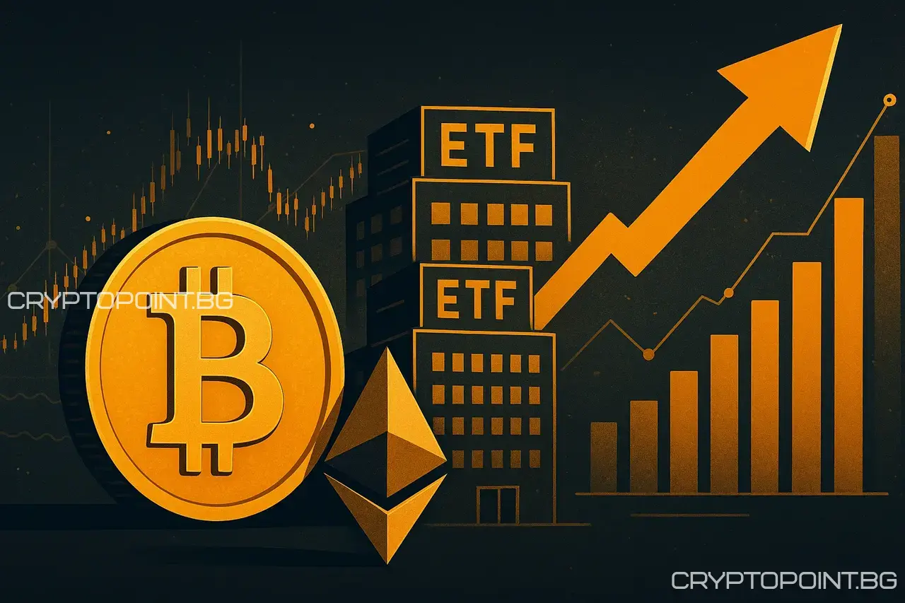 Bitcoin And Ethereum Etfs Add Over $1 Billion In A Single Day bitcoin and ethereum etfs add over $1 billion in a single day