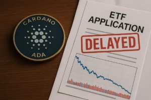 cardano etf отложен отново от sec, цената на ada пада с 4%