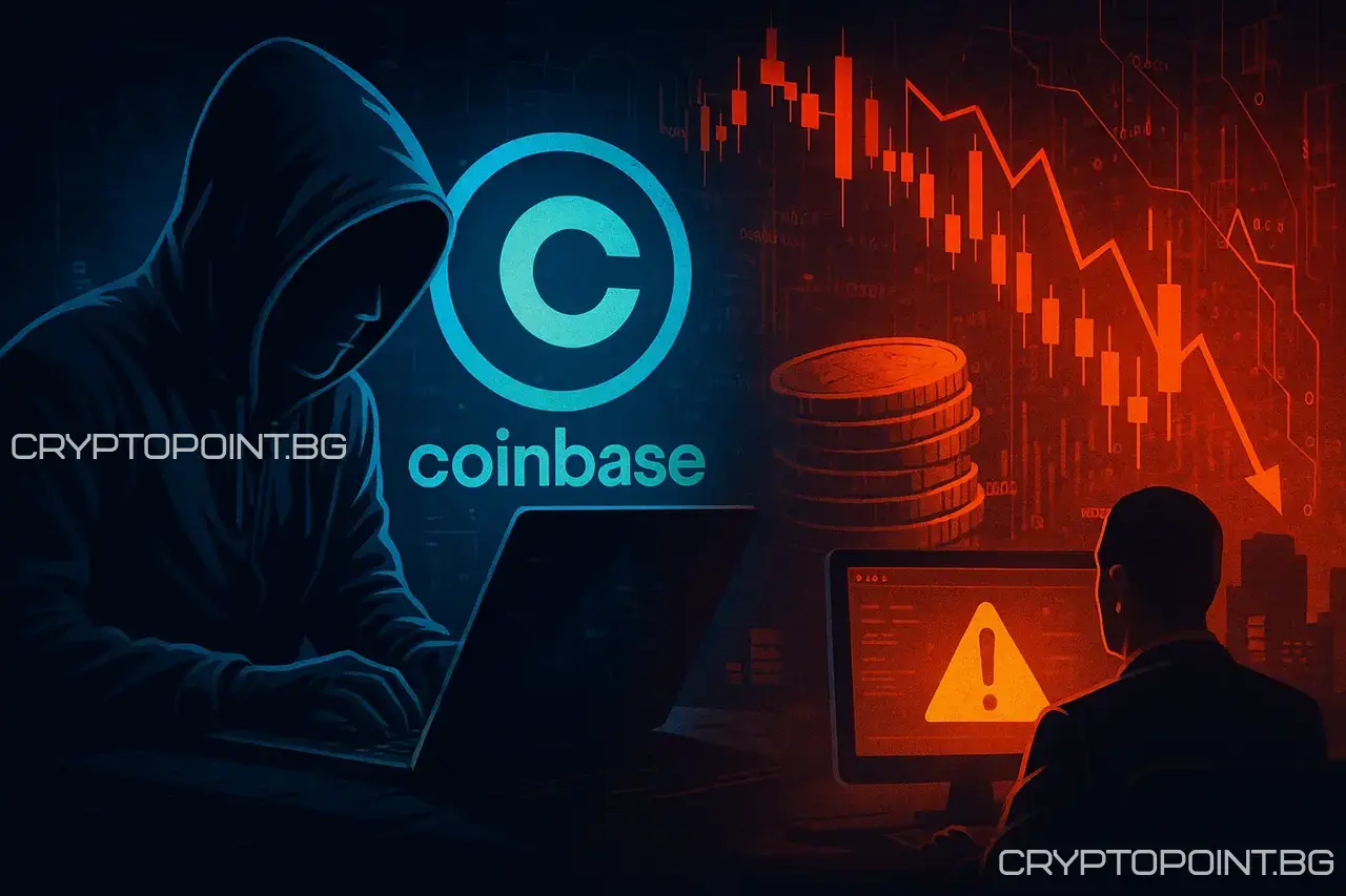coinbase изправена пред загуба от $400m след вътрешна хакерска атака