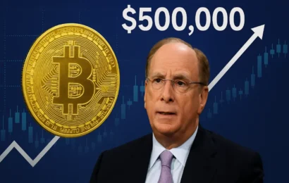лари финк от blackrock: биткойн ще достигне $500,000 в следващите 5–10 години