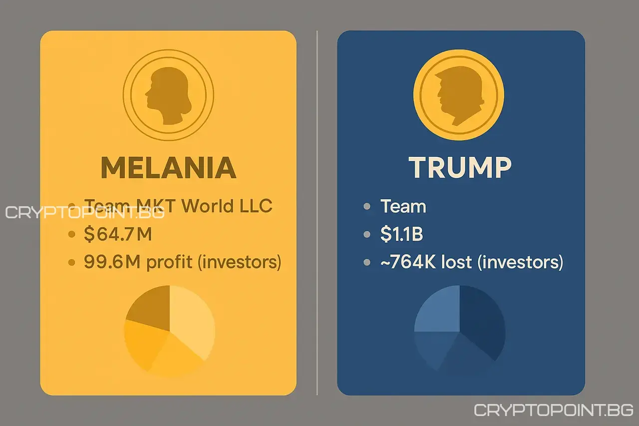 Разследване: Група Трейдъри Е Спечелила Близо $100 Милиона, Купувайки Melania Минути Преди Старта разследване: група трейдъри е спечелила близо $100 милиона, купувайки melania минути преди старта