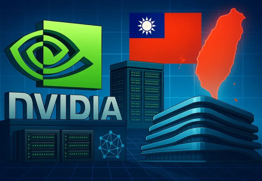 nvidia ще изгради ai суперкомпютър и нова централа в тайван