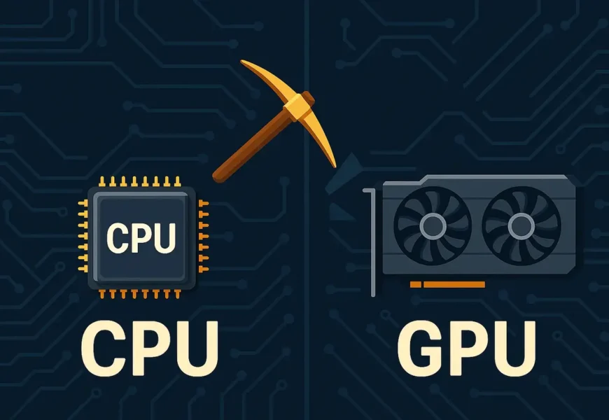 cpu срещу gpu майнинг: tехнологии в добива на криптовалути, хардуер, софтуер и ефективност