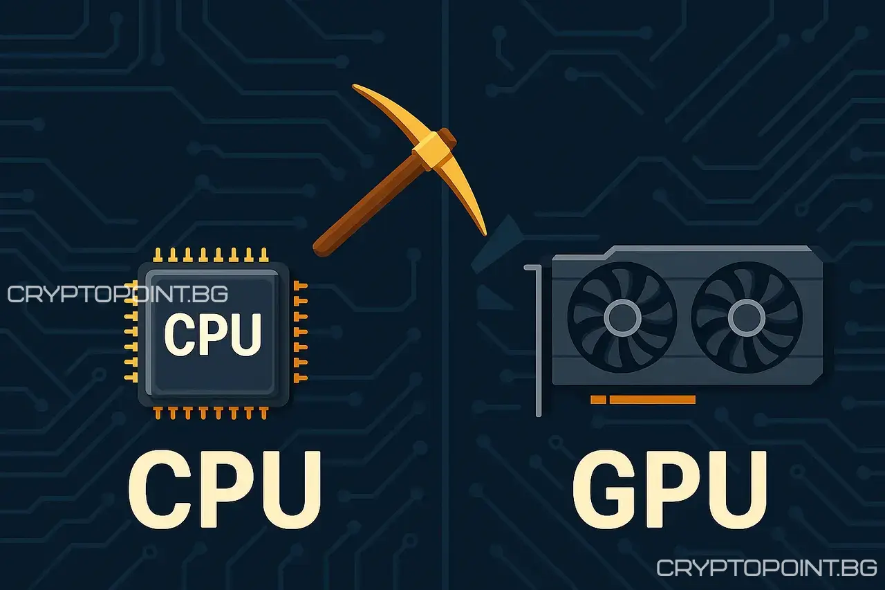 Cpu Срещу Gpu Майнинг: Tехнологии В Добива На Криптовалути, Хардуер, Софтуер И Ефективност cpu срещу gpu майнинг: tехнологии в добива на криптовалути, хардуер, софтуер и ефективност