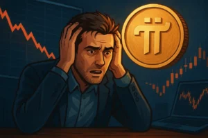 спад в цената на pi network – над 6 милиона токена се продават, риск от срив до $0.40
