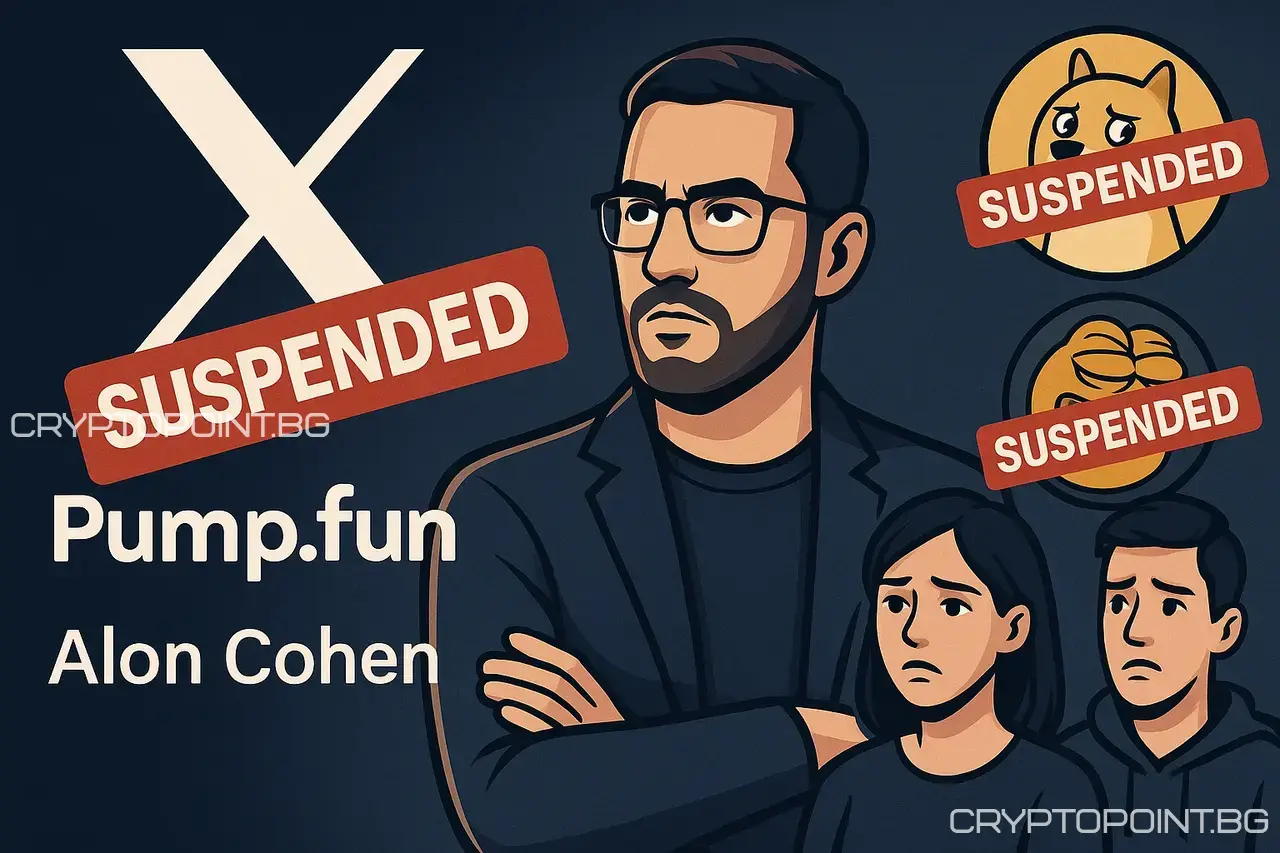 X Спира Акаунтите На Pump.fun, Съоснователя Алон Коен И Други Мемкойн Проекти x спира акаунтите на pump.fun, съоснователя алон коен и други мемкойн проекти