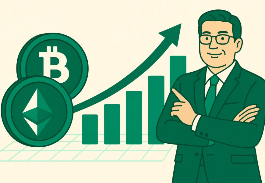 прогноза на том лий от fundstrat: крипто рали до края на 2025 г. и до 10% ръст на s&p 500