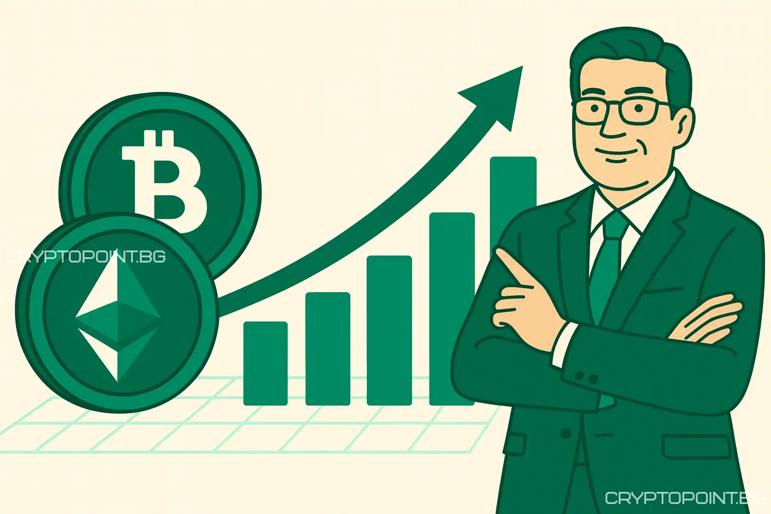 прогноза на том лий от fundstrat: крипто рали до края на 2025 г. и до 10% ръст на s&p 500