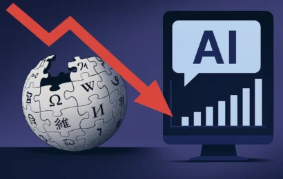 трафикът към wikipedia спада: ии системи изяждат енциклопедията на свободното знание