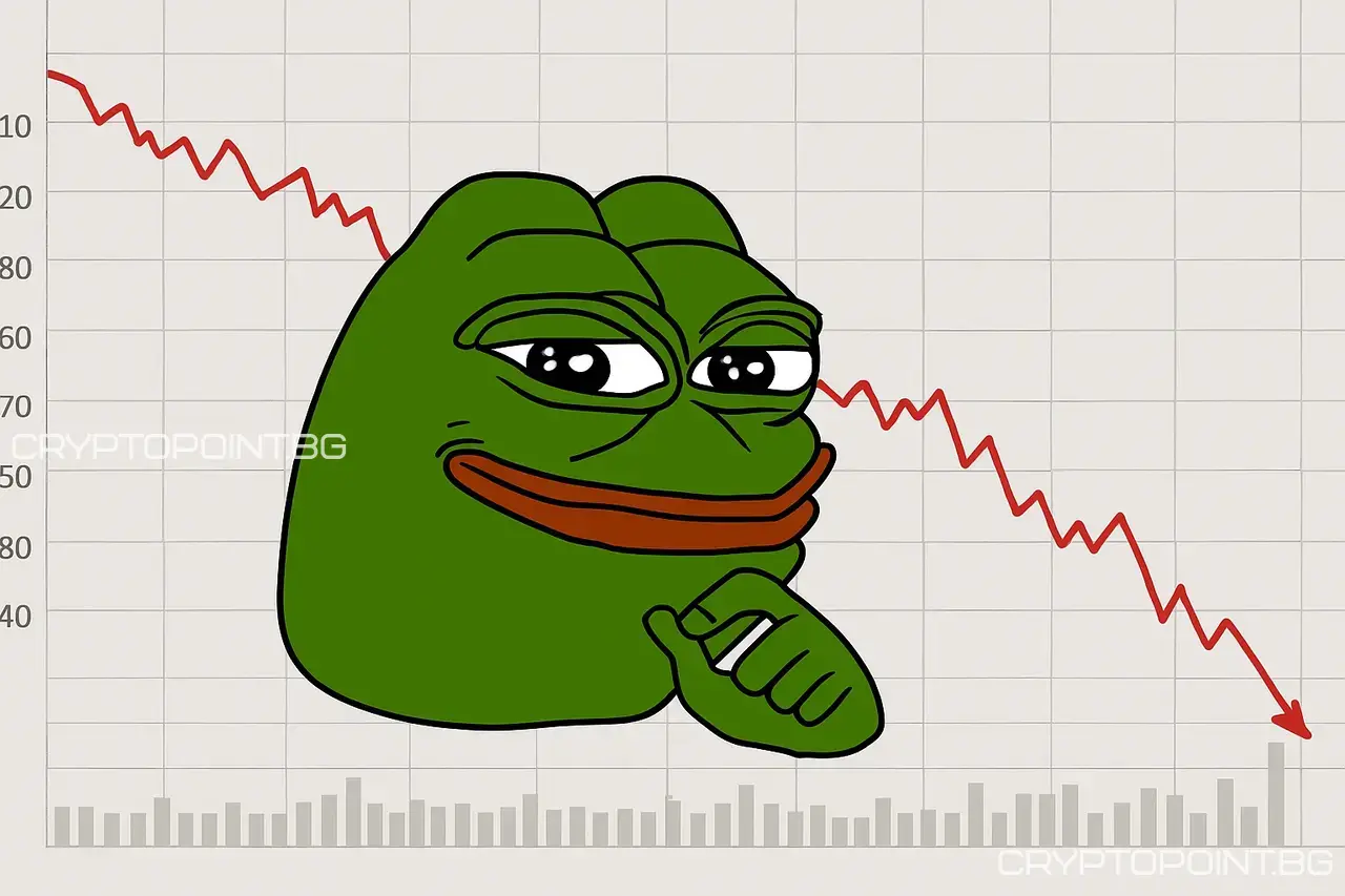 pepe under pressure: whales sell off, price crashes