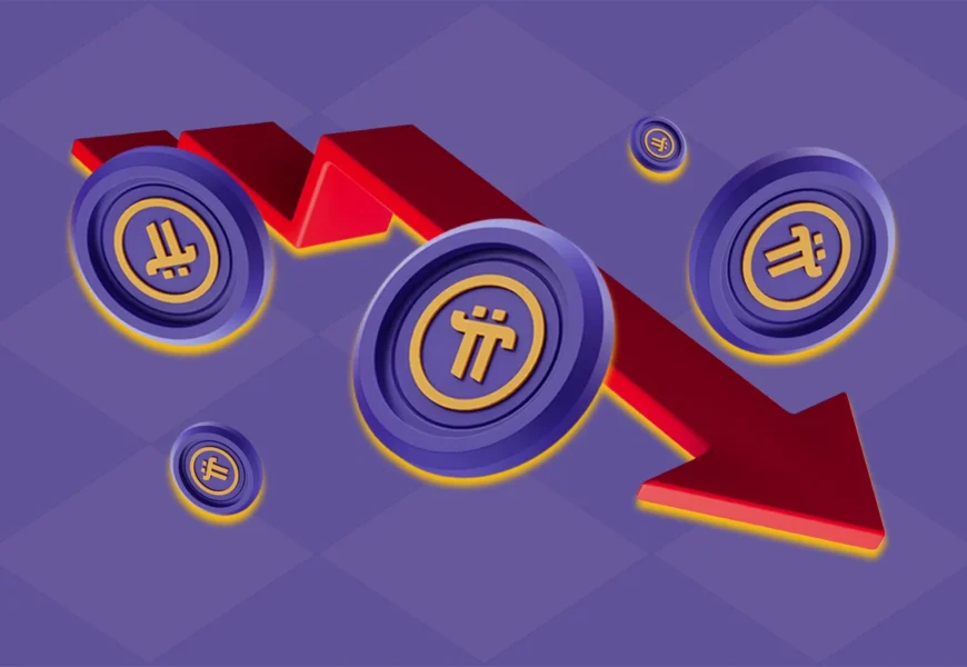 pi coin drops 70% – investors under pressure ahead of mass token unlock