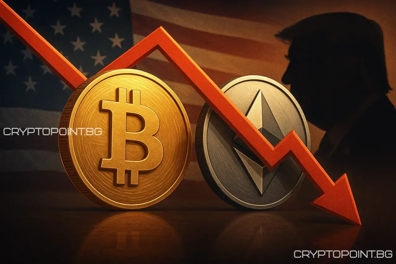Bitcoin And Ethereum Prices Decline After Trump Tariffs Return bitcoin and ethereum prices decline after trump tariffs return