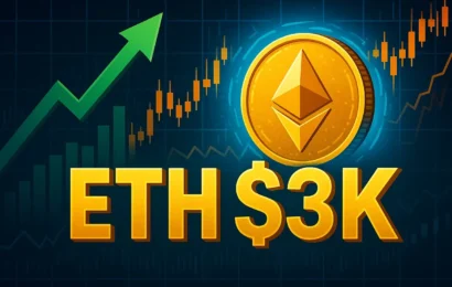 ethereum eyes $3,000 following sharplink’s eth vault strategy