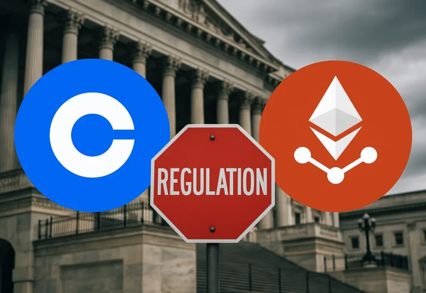 coinbase ceo criticizes senate plan to regulate defi